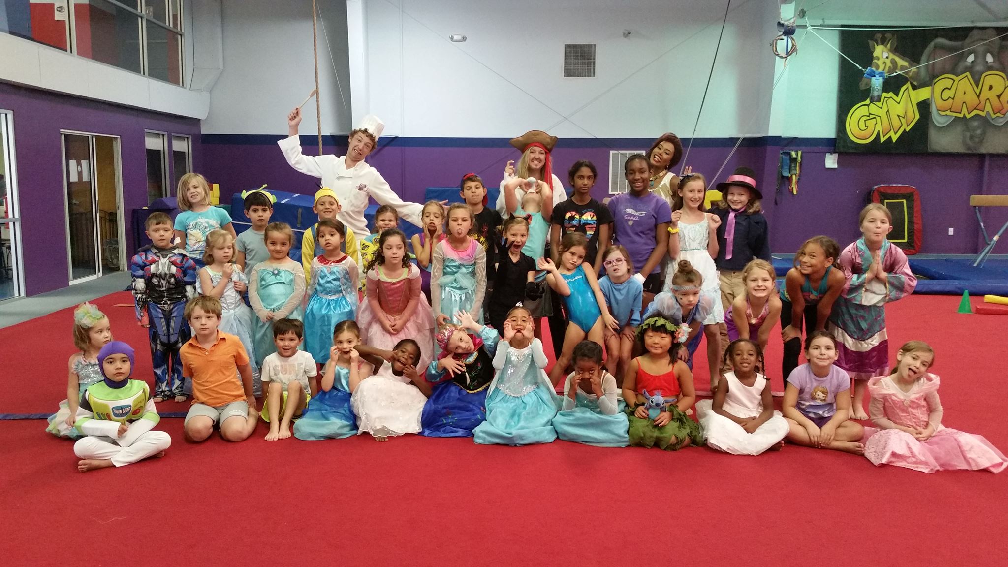 Gym Birthday Parties Raleigh